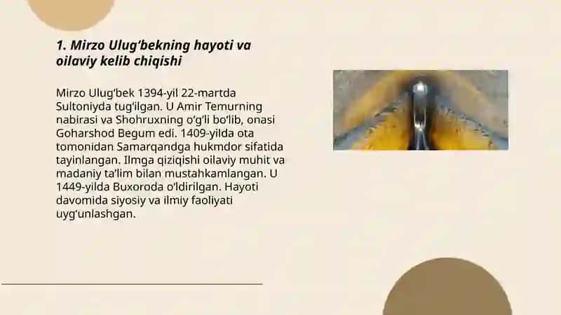 Mirzo Ulugʻbek haqida 3
