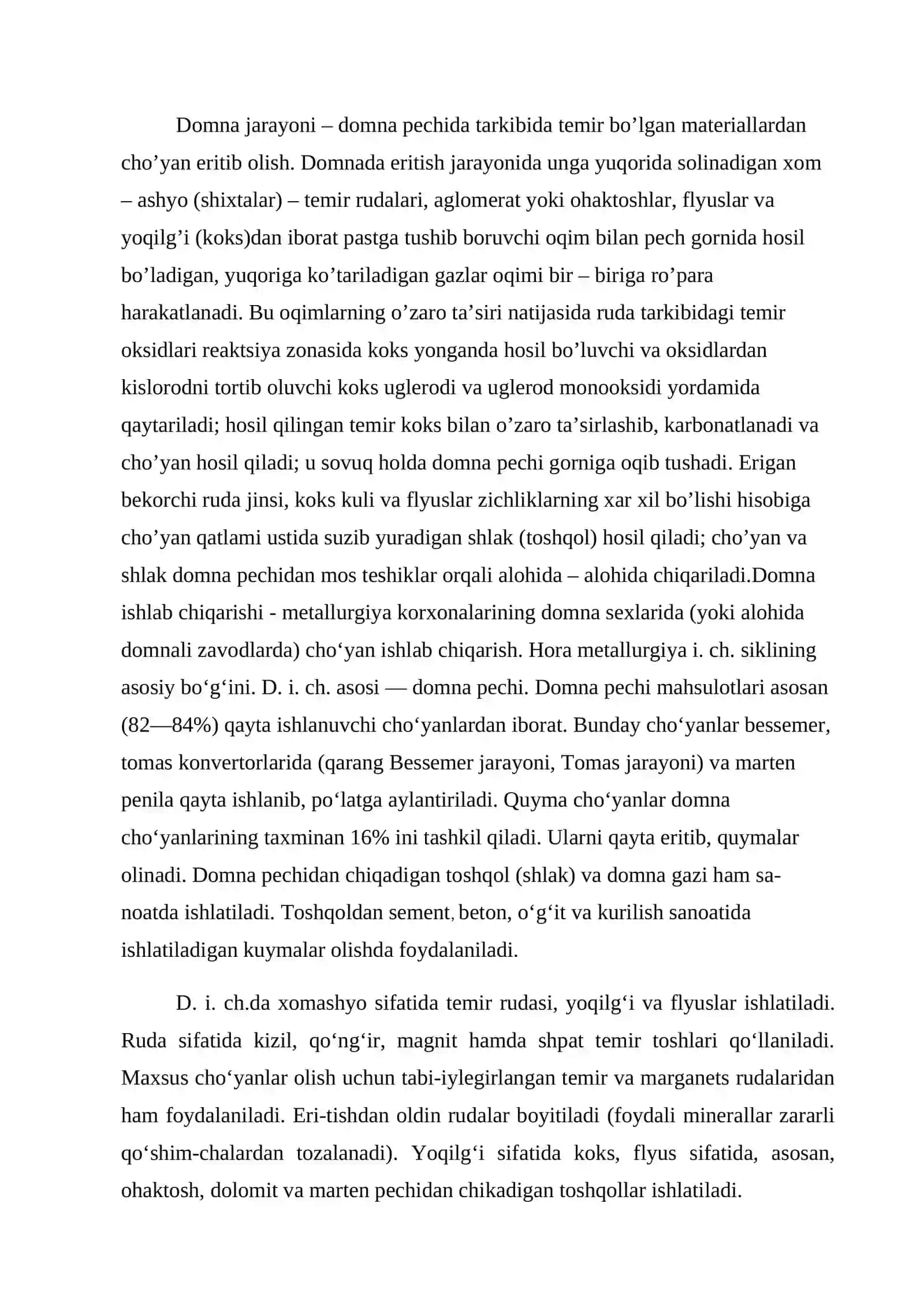 Domna jarayoni 3