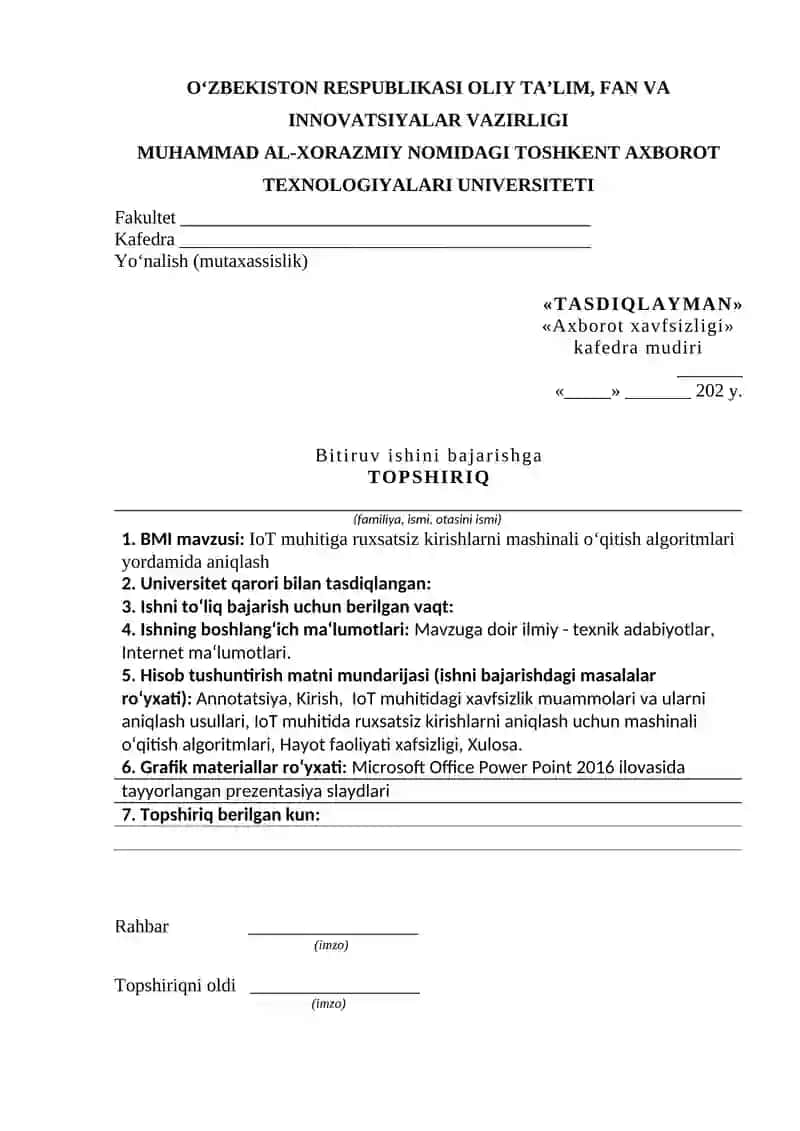 BITIRUV MALAKAVIY ISHI 3