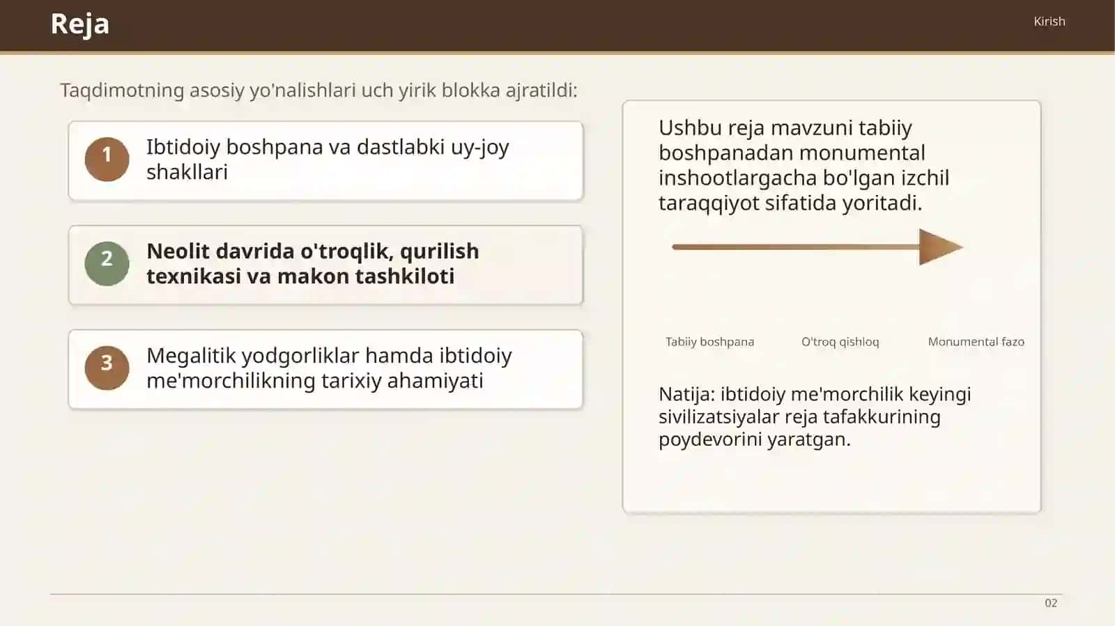 IBTIODIY JAMOA ME'MORCHILIK TARIXI 3
