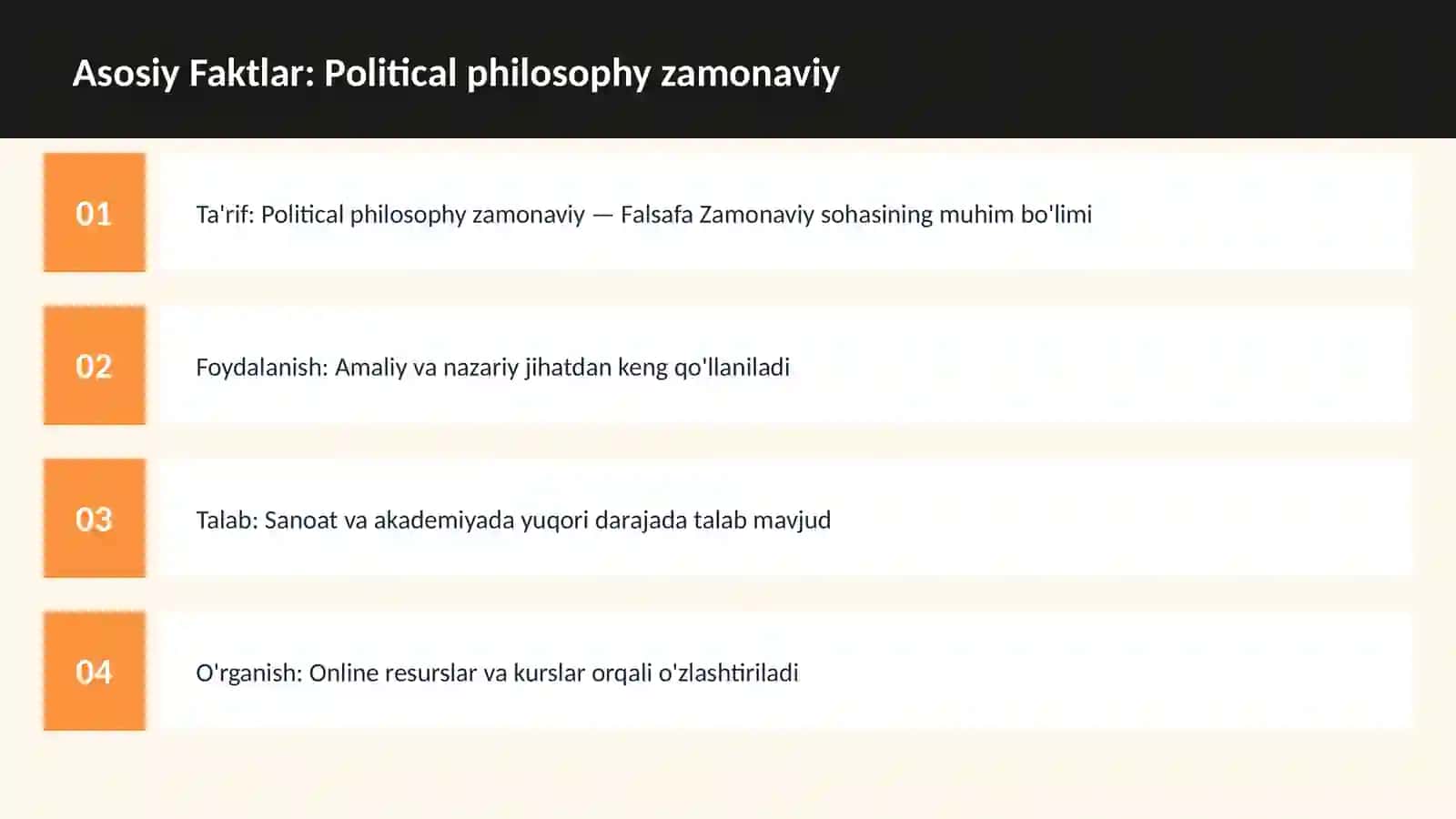 Political philosophy zamonaviy 3
