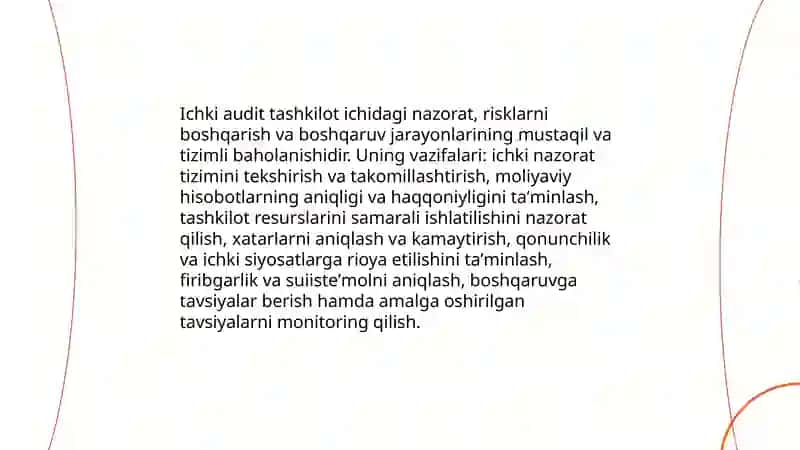 Ichki va tashqi audit 3