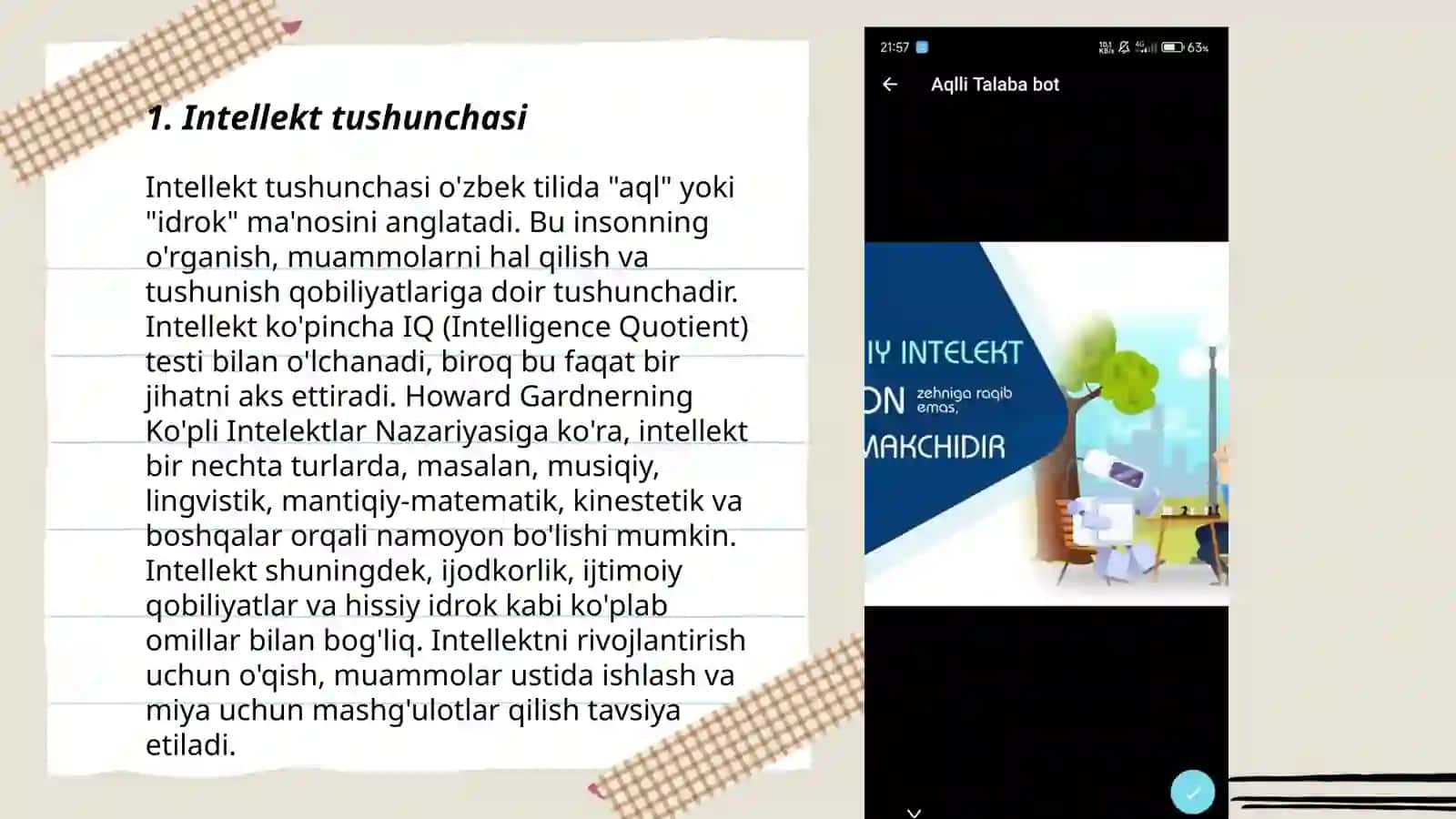 Intellekt testlari 3