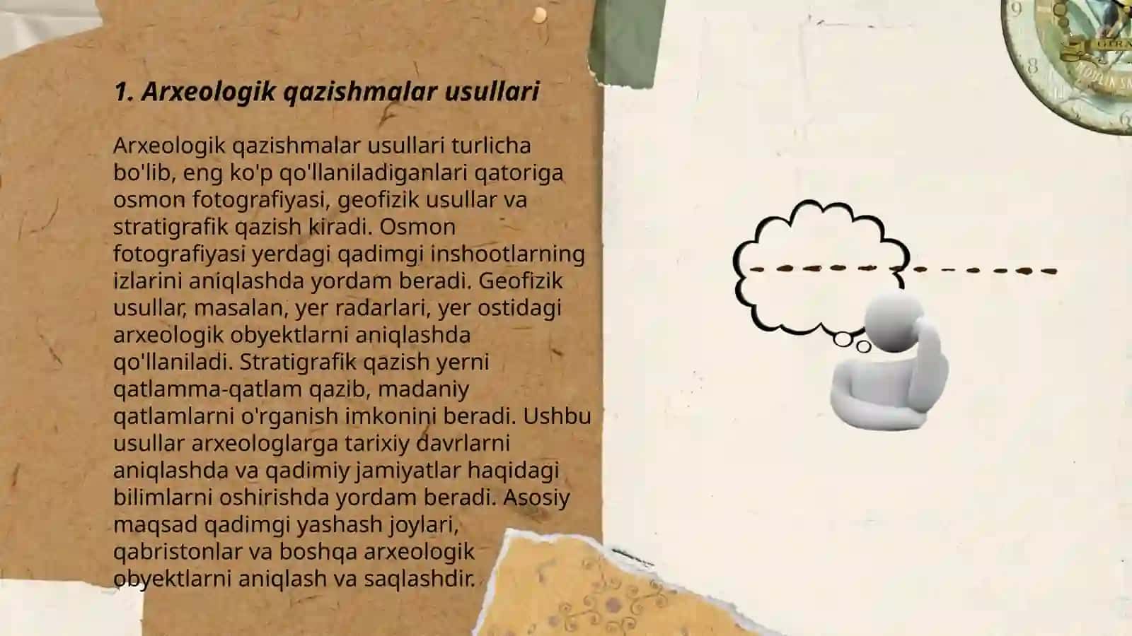 Arxeologik qazishmalar usullari 3