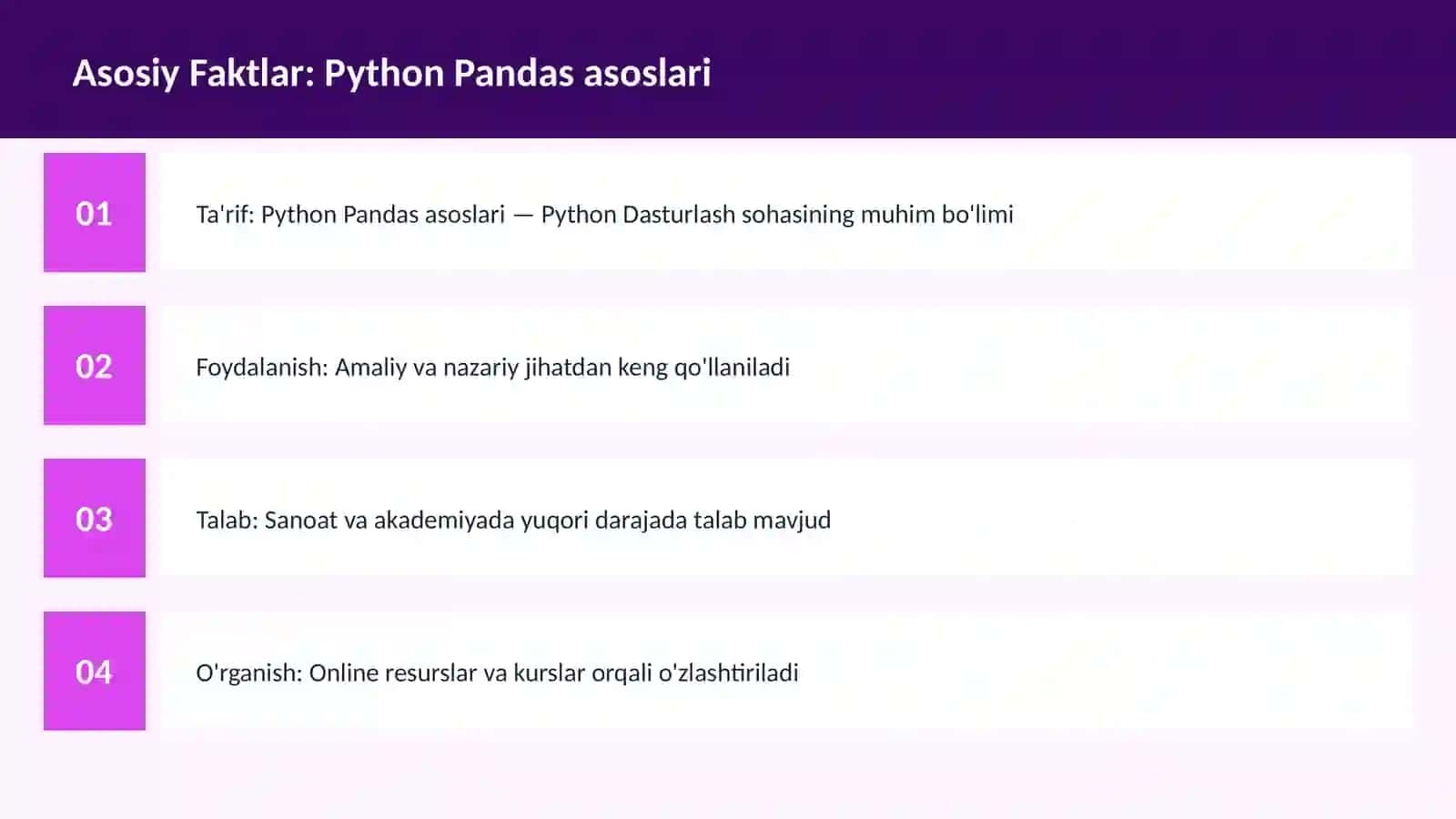 DASTURLASH | PYTHON DASTURLASH 3
