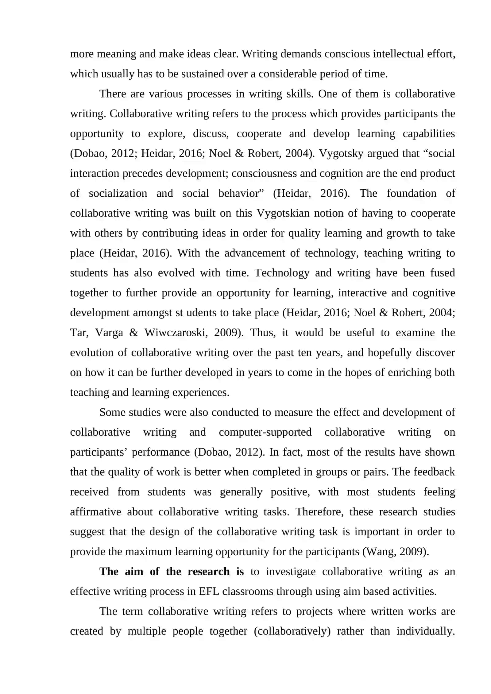 DEVELOPING THE WRITING SKILLS OF ESL STUDENTS THROUGH THE COLLABORATIVE LEARNING 3