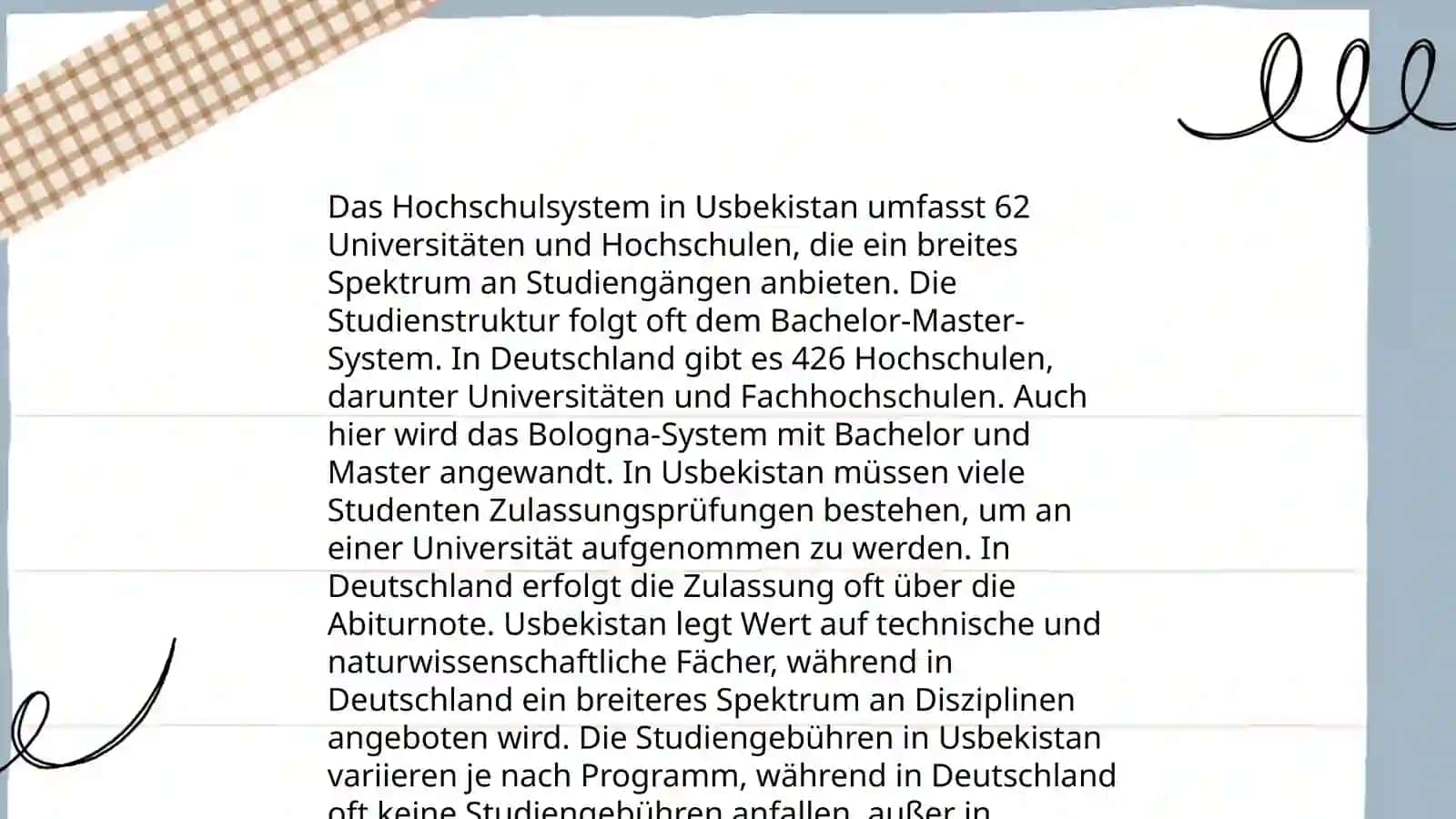 Studentenleben Usbekistan 3