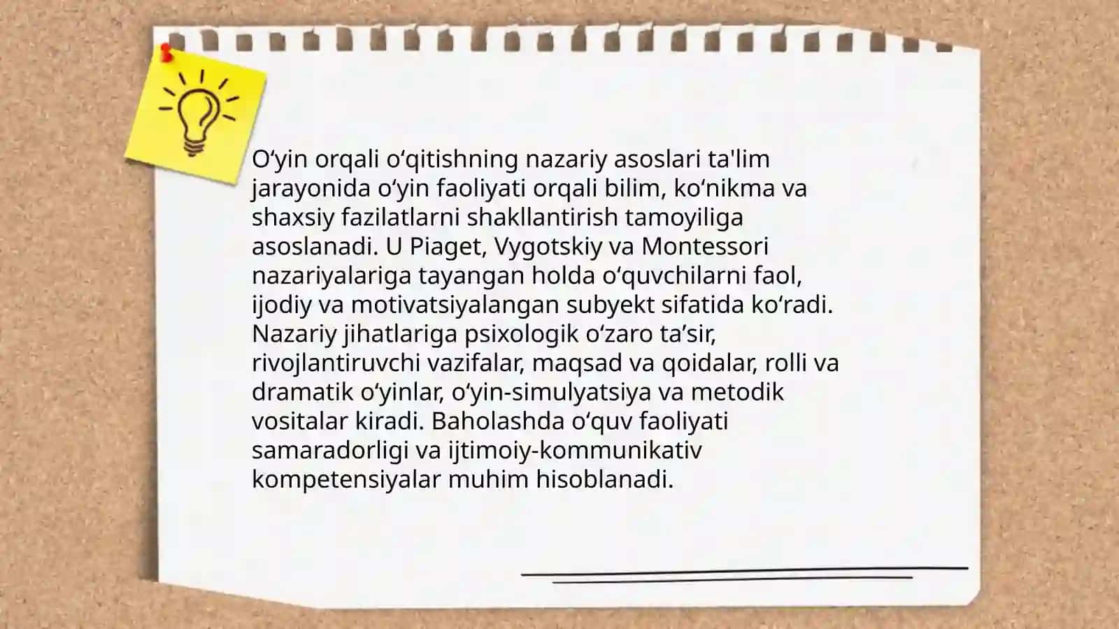 Oʻyin orqali oʻqitish 3