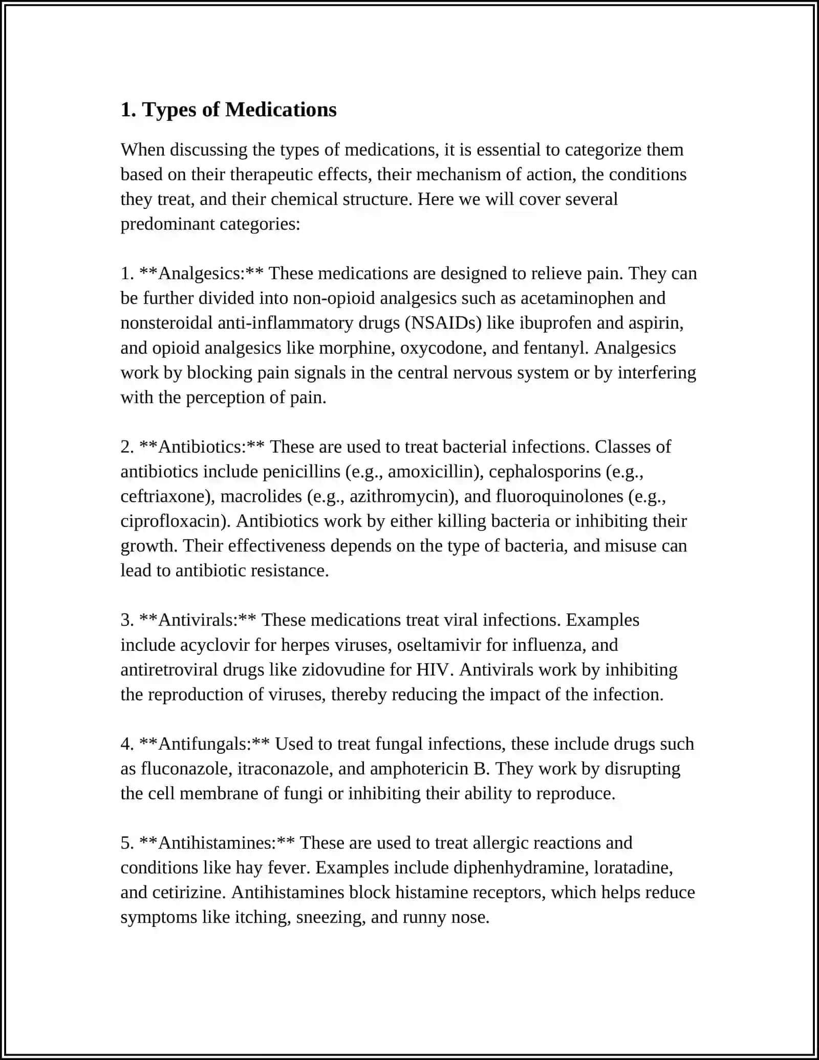 Medications 3