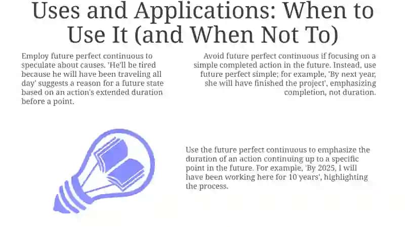 Future perfect continuous 3