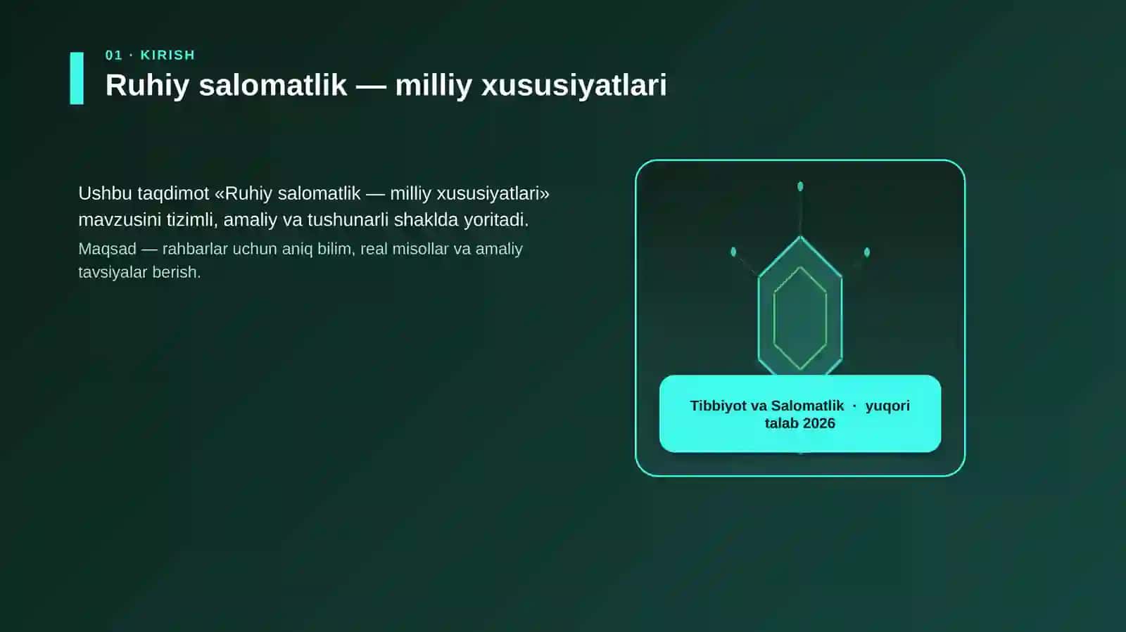 Ruhiy salomatlik — milliy xususiyatlari 3