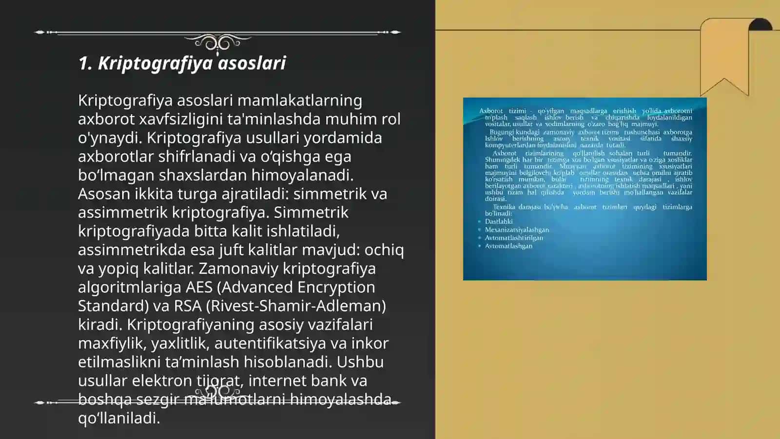 Kriptografiya asoslari 3