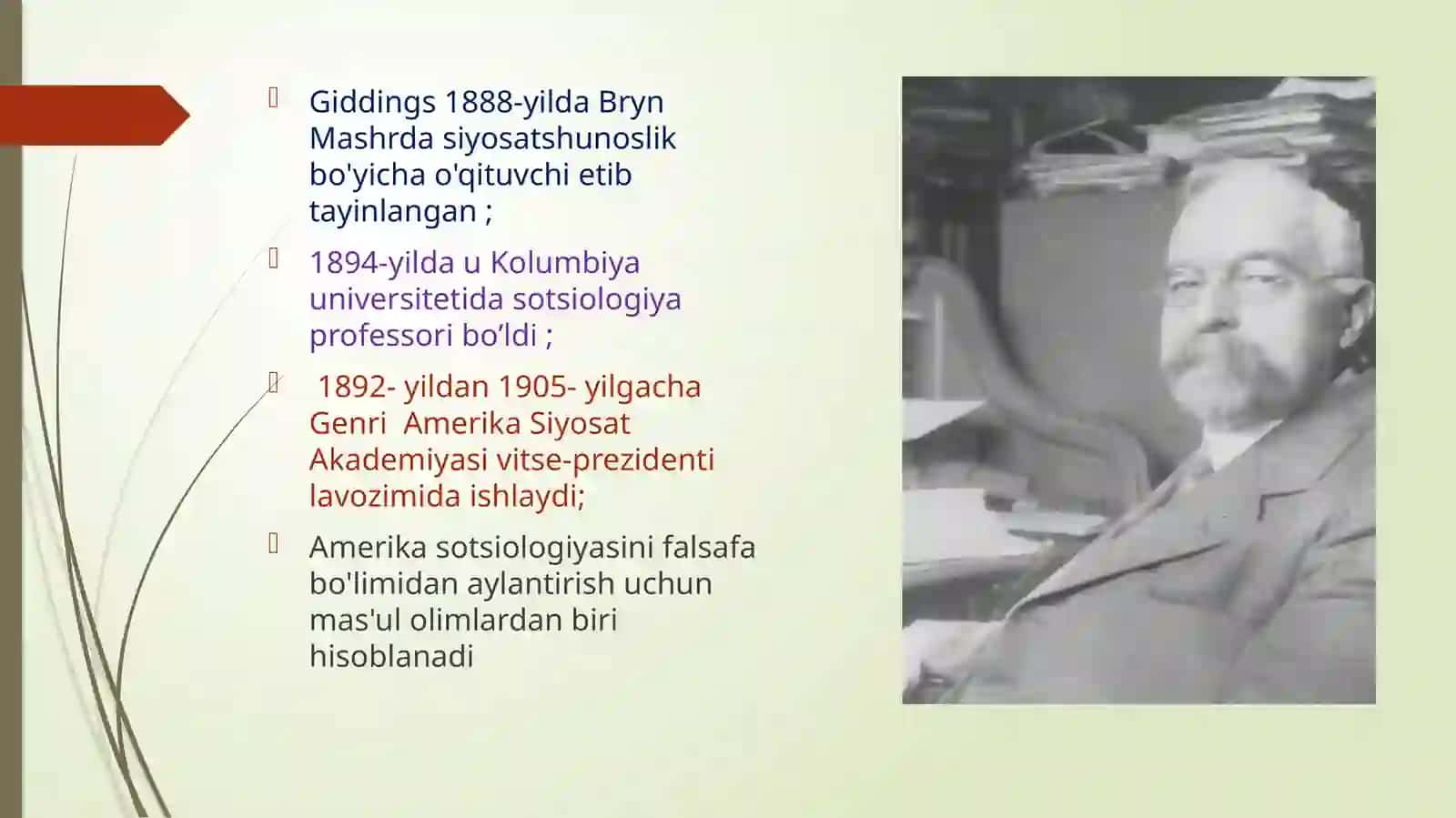 Franklin Giddings ijtimoiy qarashlari 3