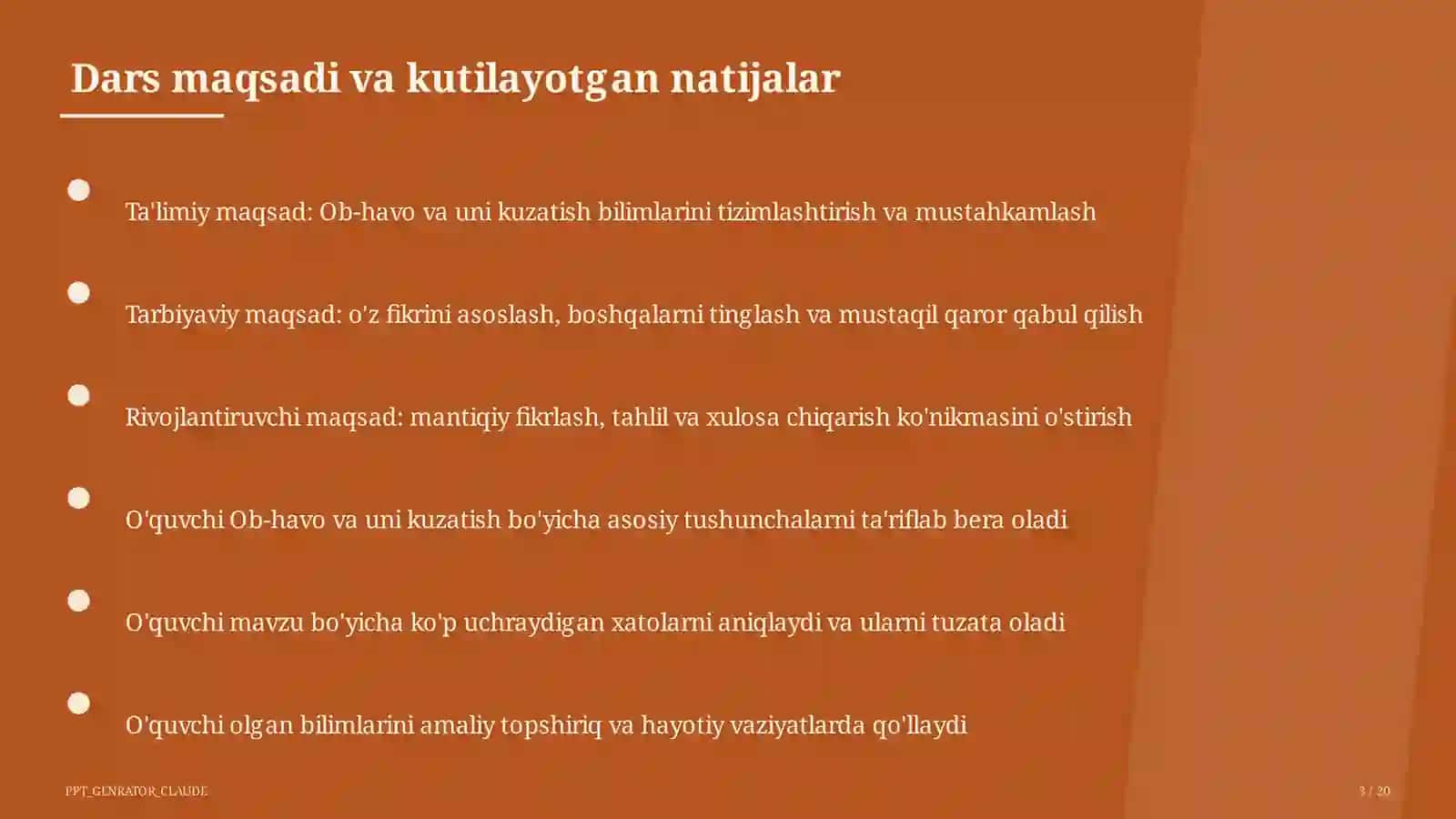 Ob-havo va uni kuzatish (2-sinf) 3
