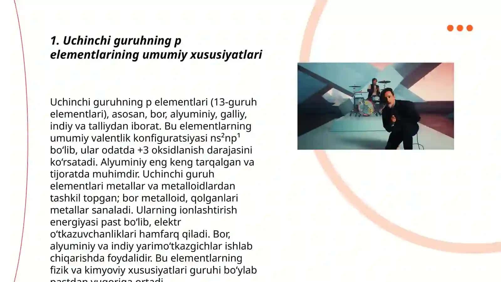 Uchinchi guruhning p elementlari 3