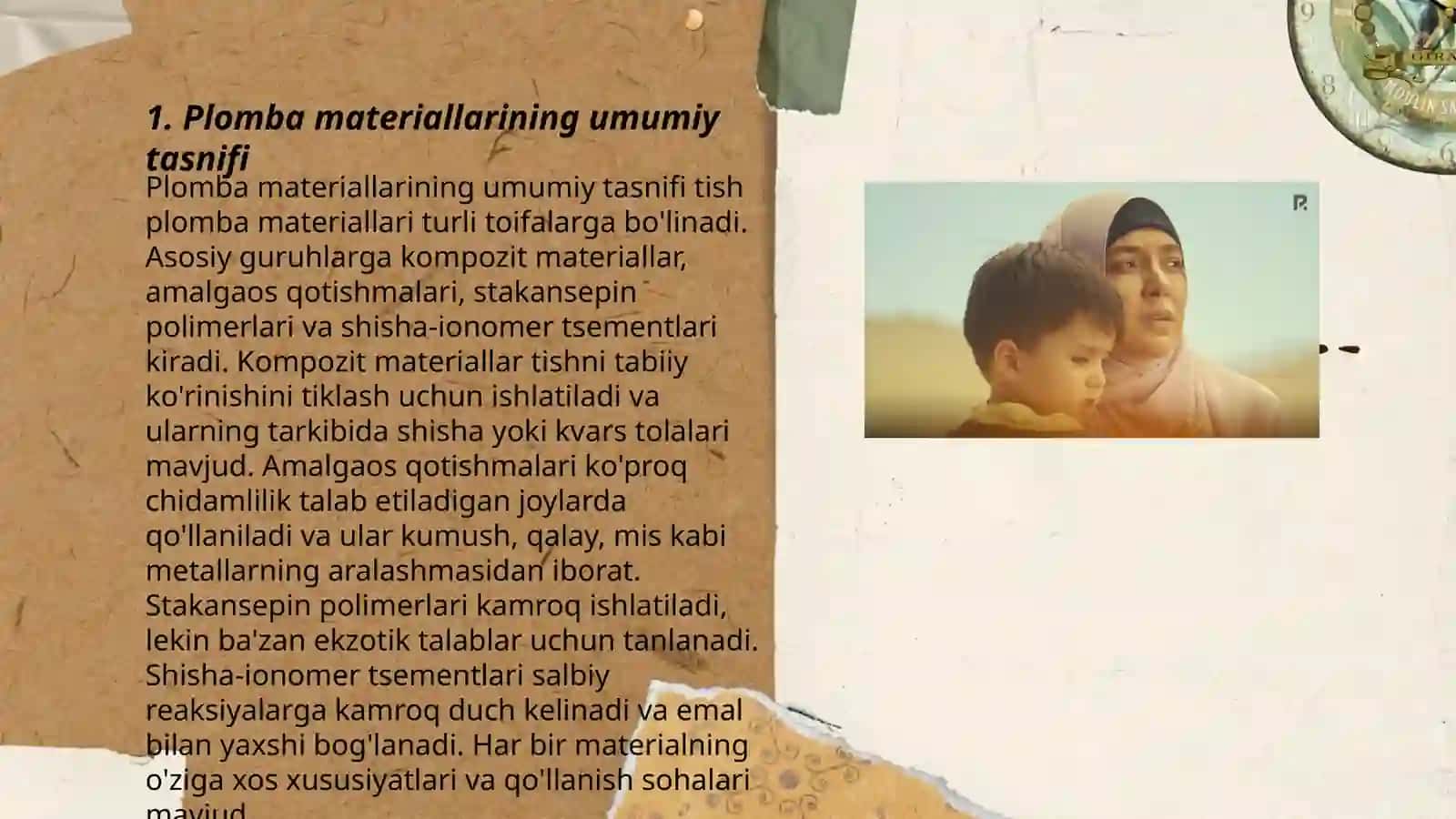Plomba ashyolar tasnifi 3
