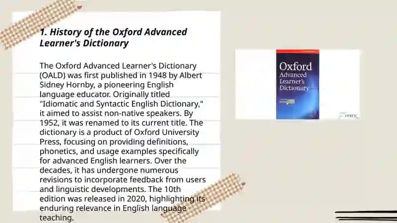 Oxford Advanced Learner's Dictionary 3
