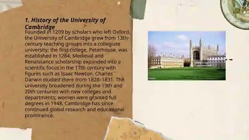 Cambridge University History 3