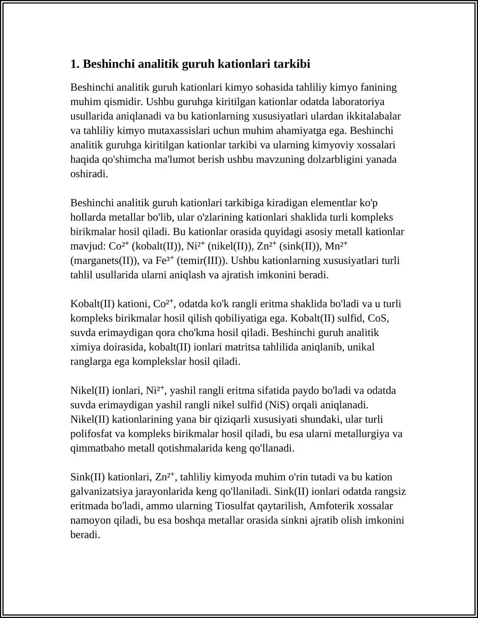 Beshinchi analitik guruh kationlari 3