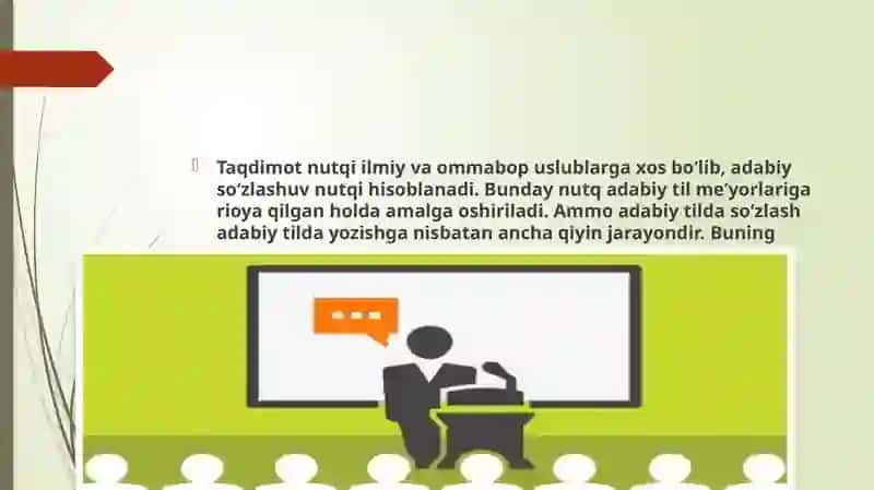 Taqdimot nutqi 3