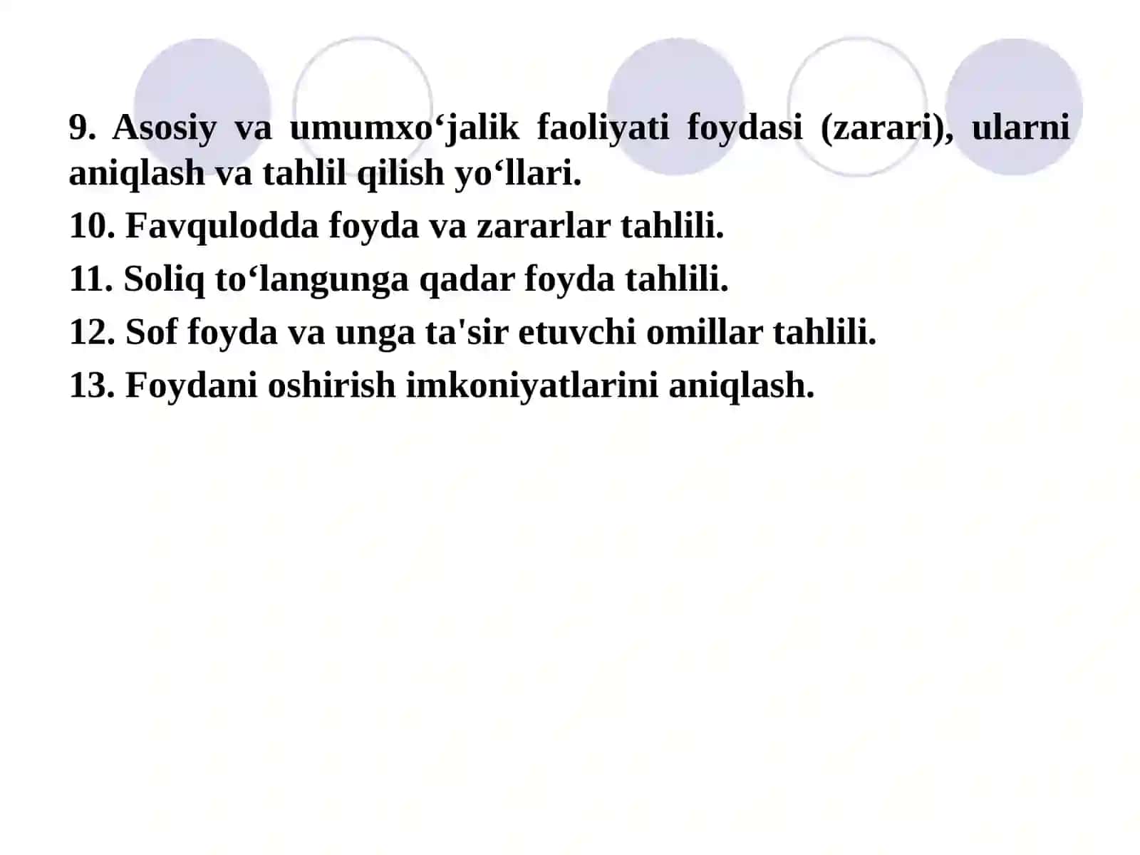 Moliyaviy natijalar va rentabellik tahlili 3