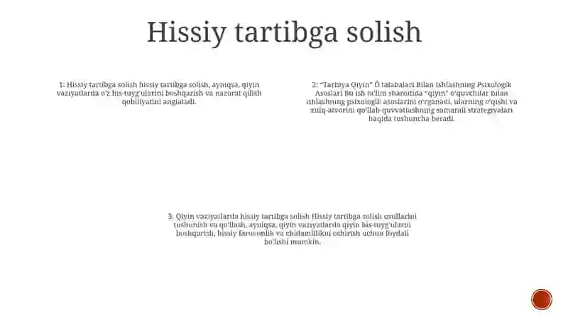 "Tarbiya Qiyin" 3