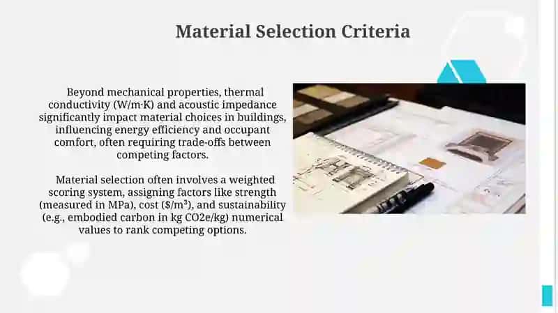 Material Selection Criteria 3