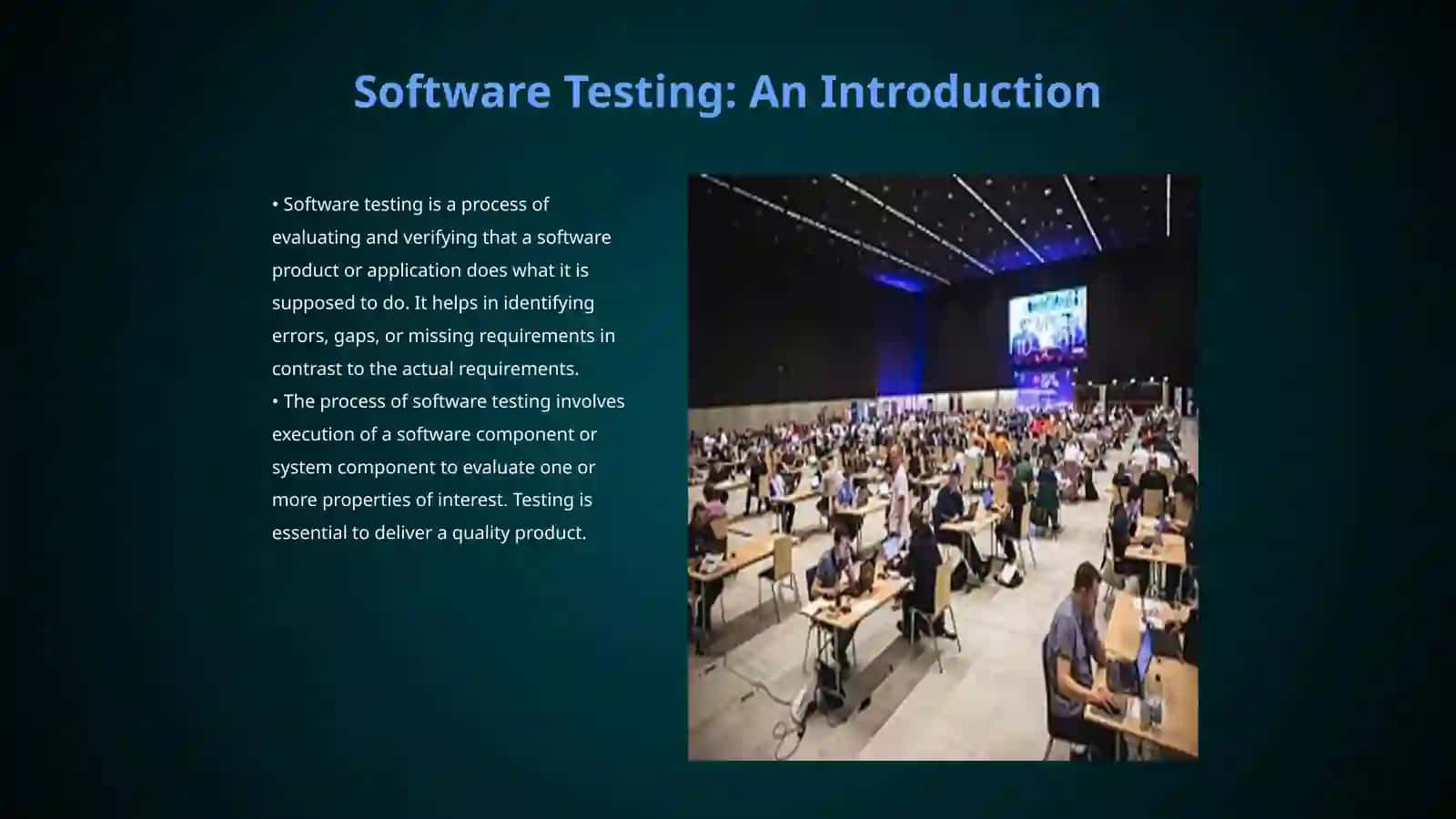 Software Testing Company by Slidesgo 3