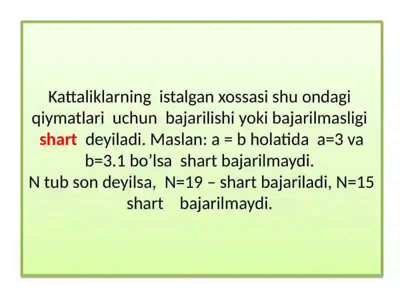 C++ tilida shart va tanlash operatorlari 3