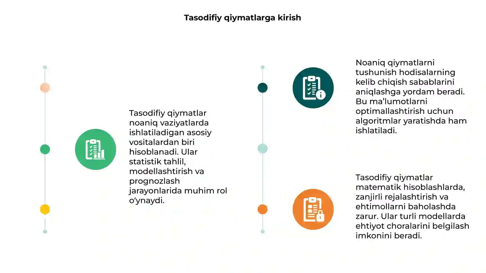 Tasodifiy qiymatlar 3