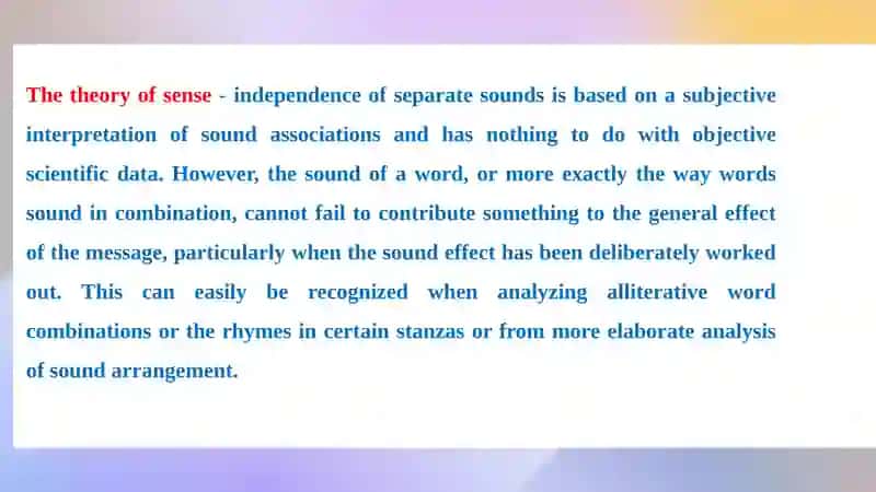 Phonetic Expressive Means and Stylistic Devices 3