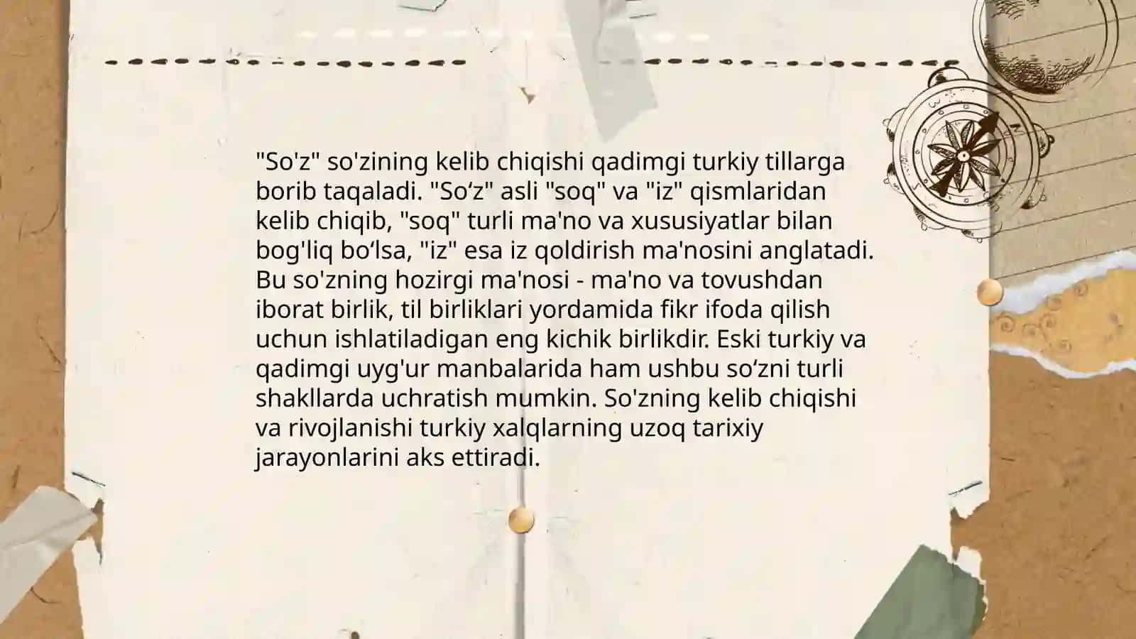 So'z xususida so'z 3