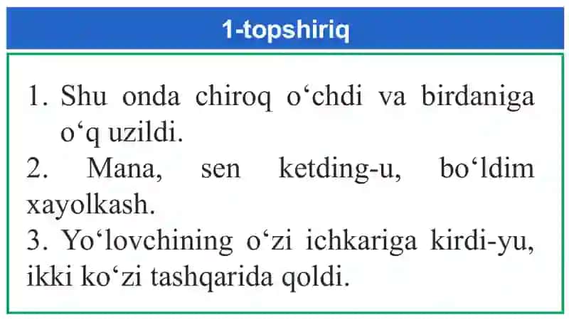 Bog‘langan qo‘shma gap 3