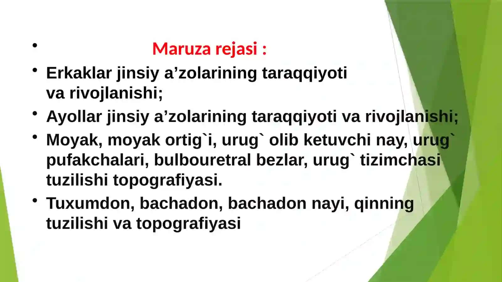 Ayollar va erkaklarning anatomiya- fiziyologiyasi 3