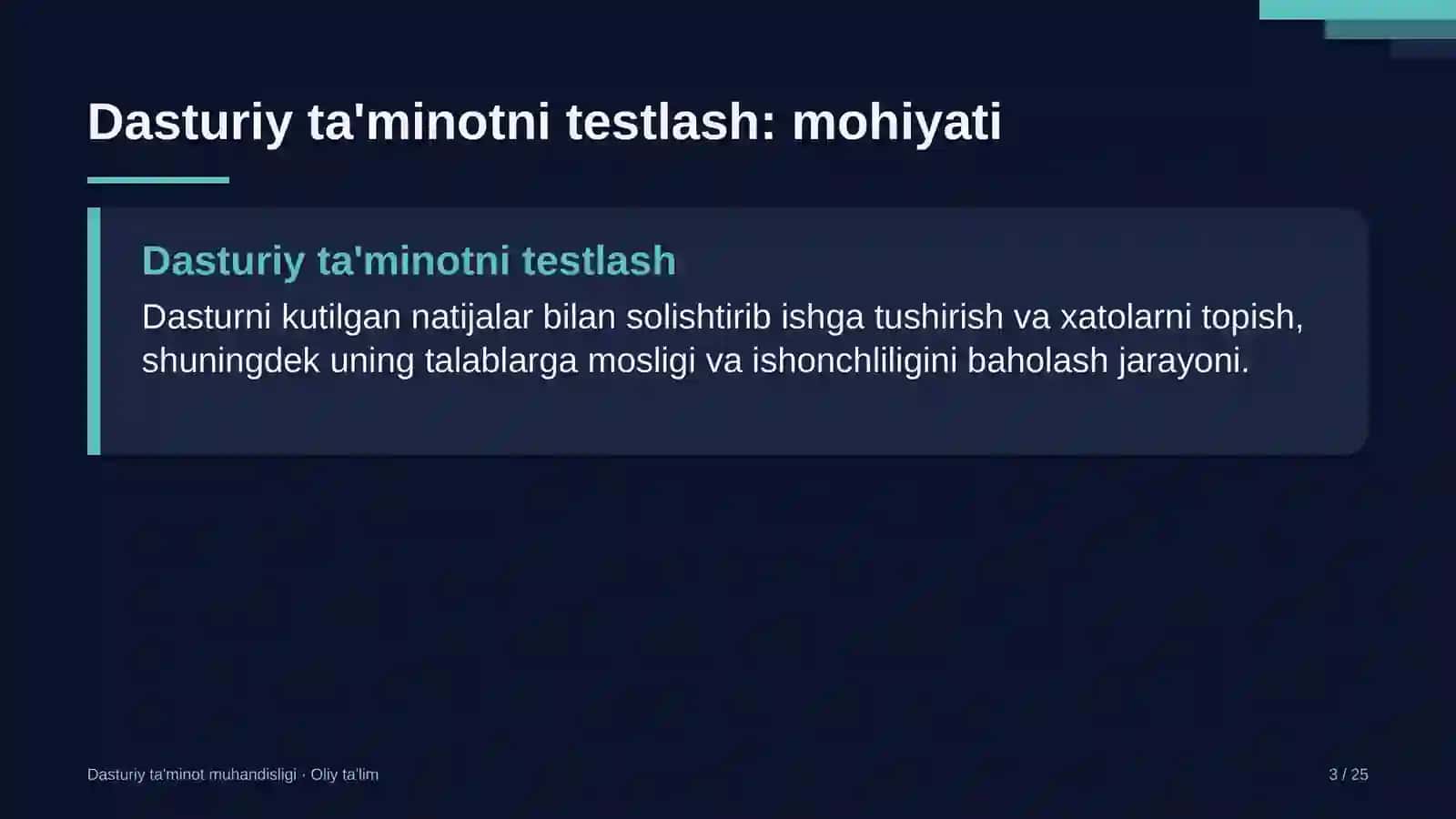 to'lov tashkilotlarida dasturiy ta'minotni testlash 5556 3