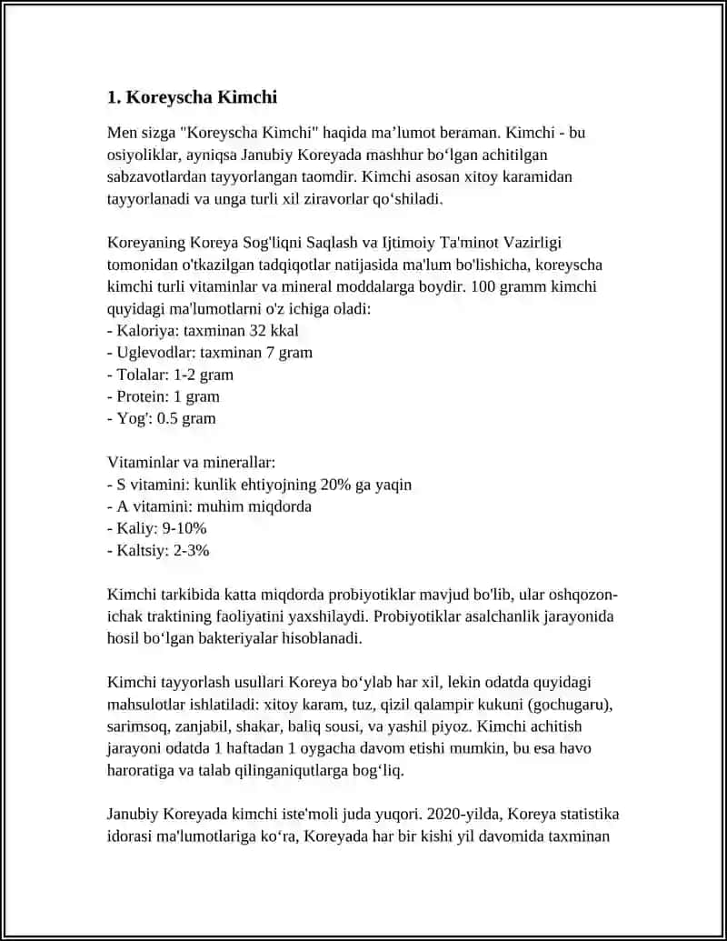 Koreyscha Kimchi 3