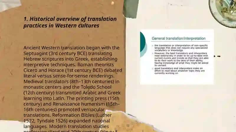 Translation in the West Presentation 3