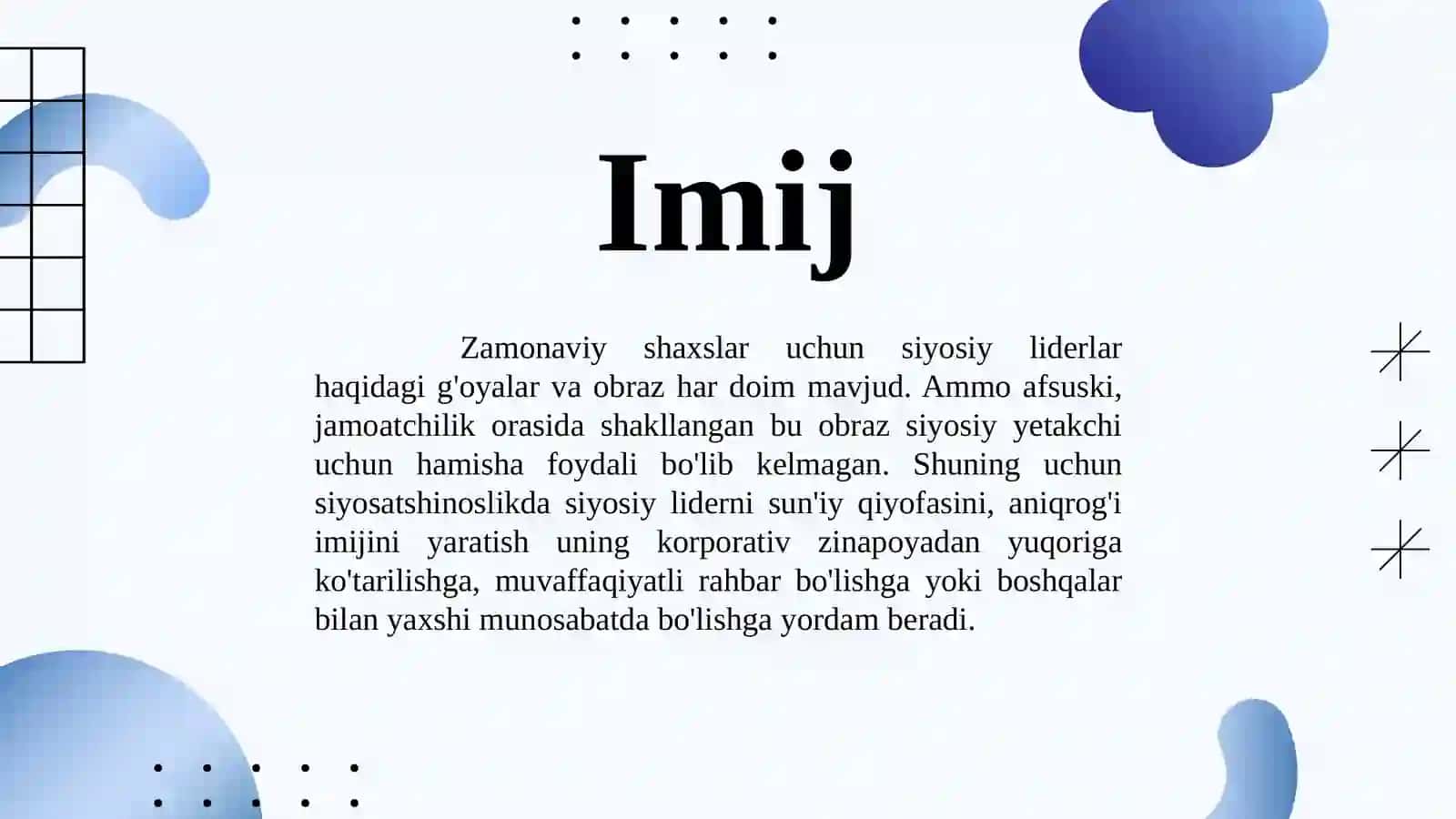 Siyosiy imij 3
