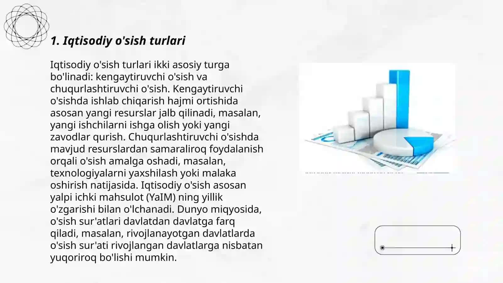 Iqtisodiy o'sish turlari 3