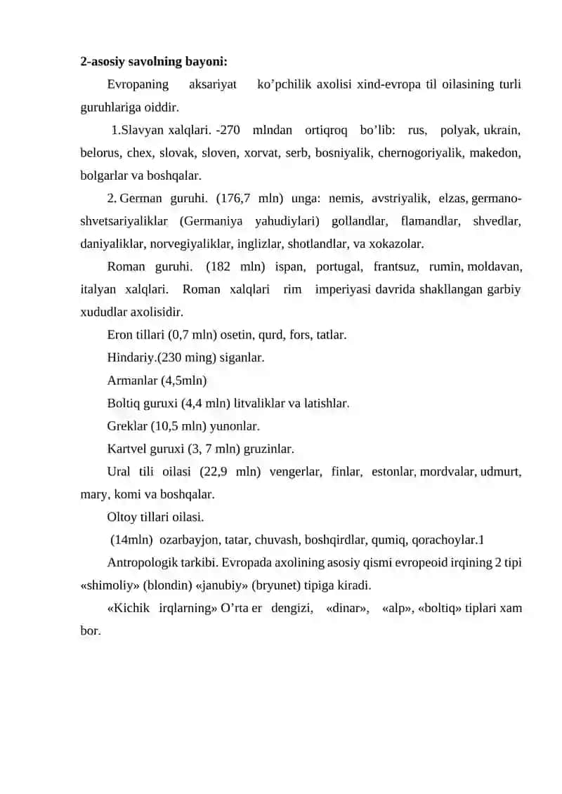 Evropa xalqlari 3