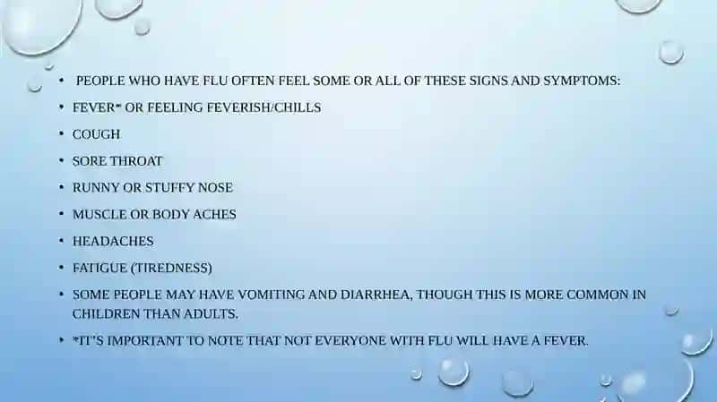 Influenza (Flu) Treatment 3