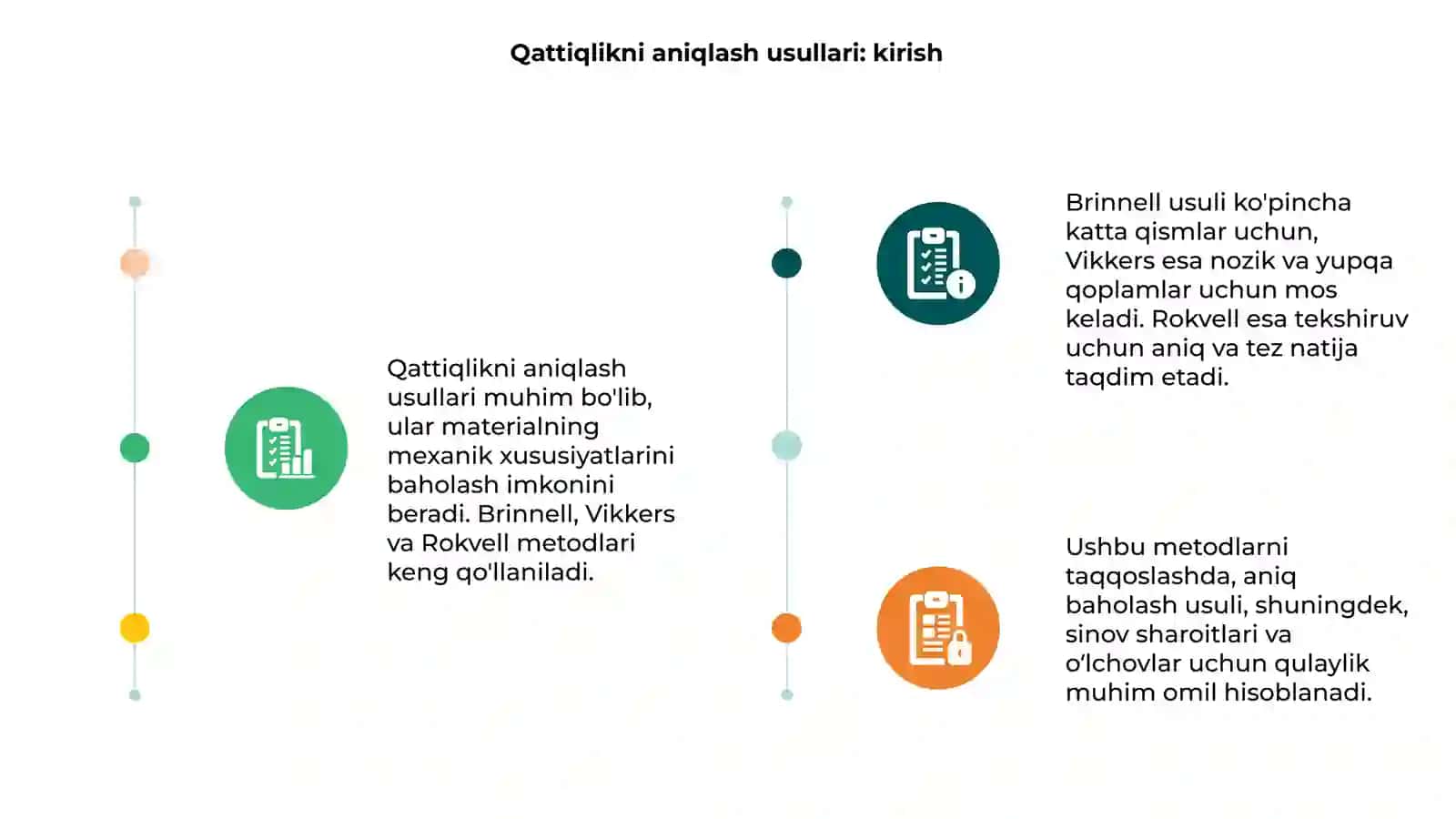 Qattiqlikni aniqlash usullari 3