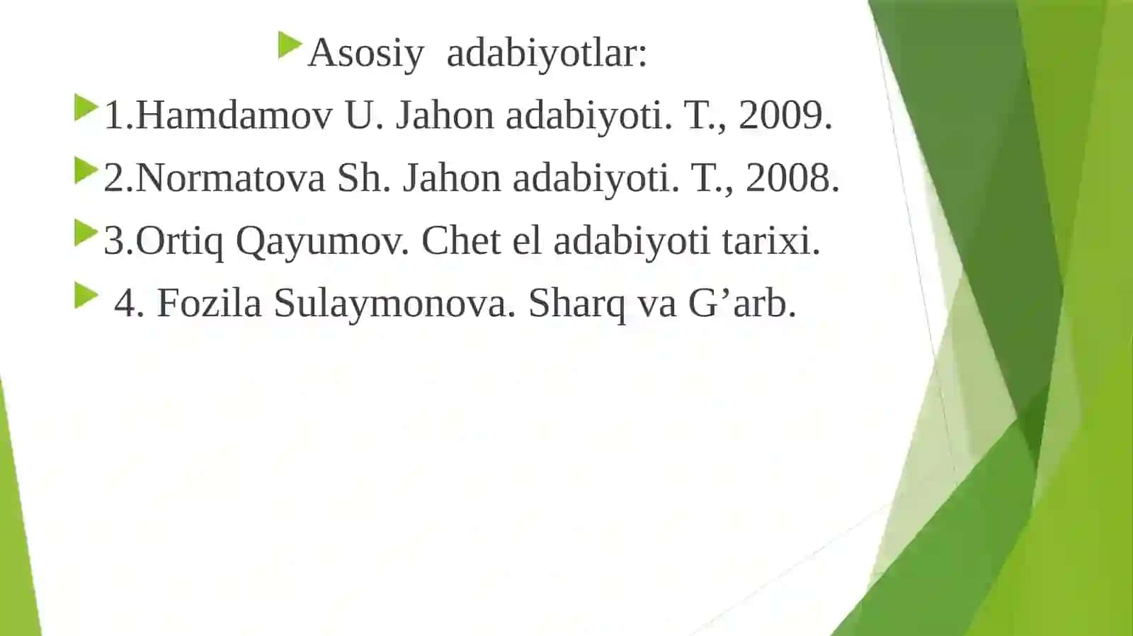 Klassitsizm va ma’rifatchilik adabiyoti 3