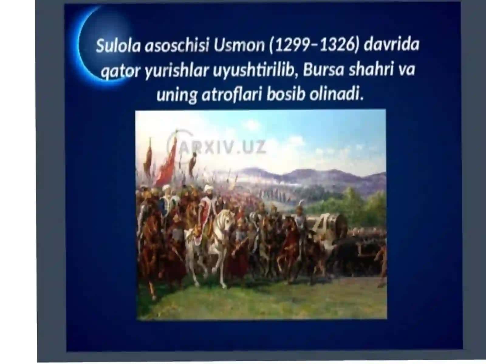 USMONALI IMPERIYASINING TASHKIL TOPISHI 3