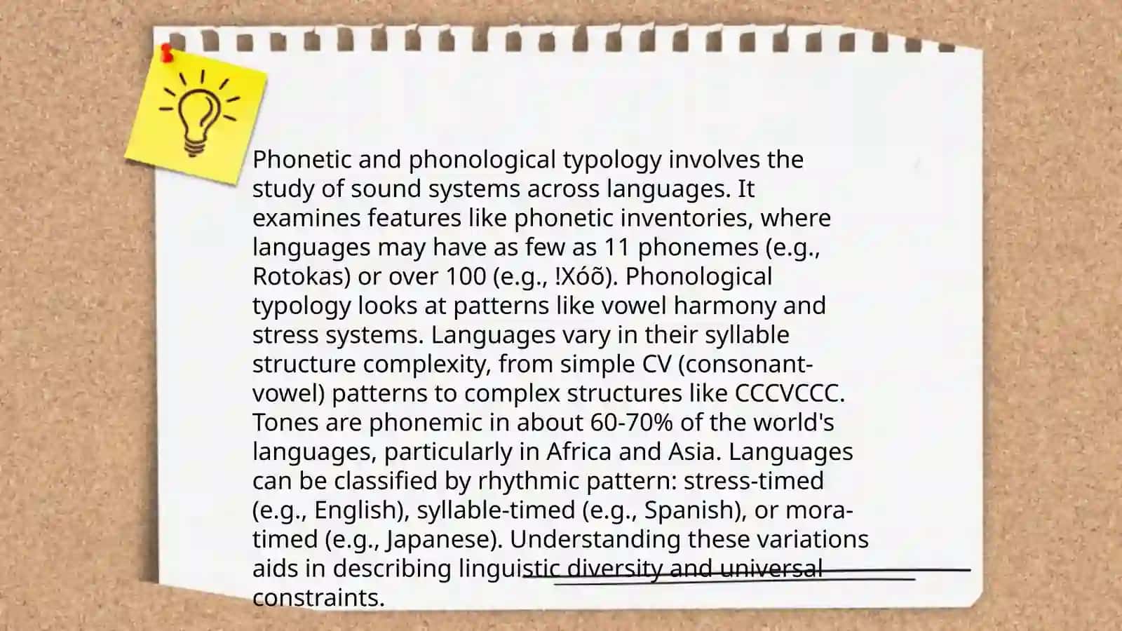 Directions of comparative typology related to language expression and content; 3