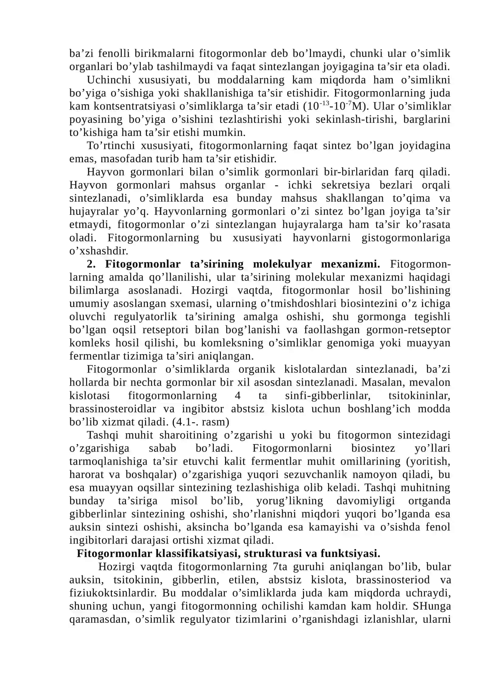 O‘SIMLIKLARNI O‘SISHI VA RIVOJLANISHINI BOSHQARUVCHI MODDALAR 3