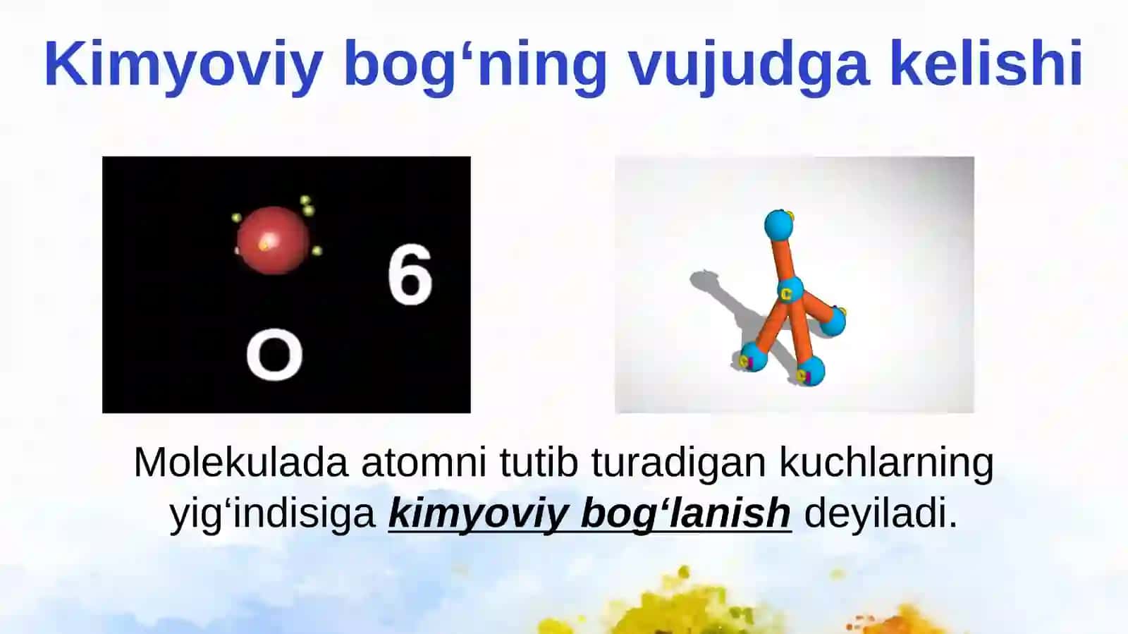 Kovalent bog‘lanish 3
