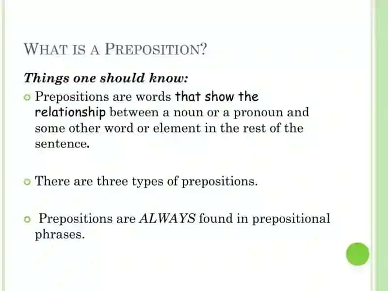 Prepositions and Shops 3