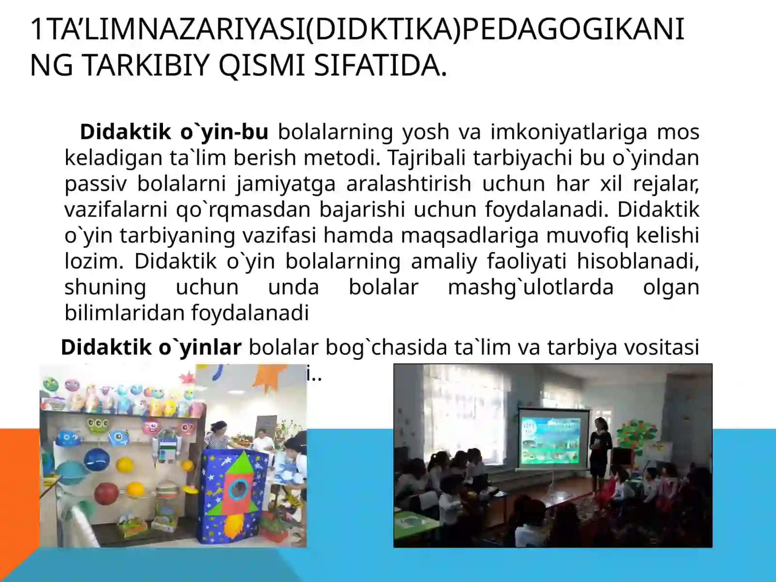 Didaktika-pedagogik ta'lim 3