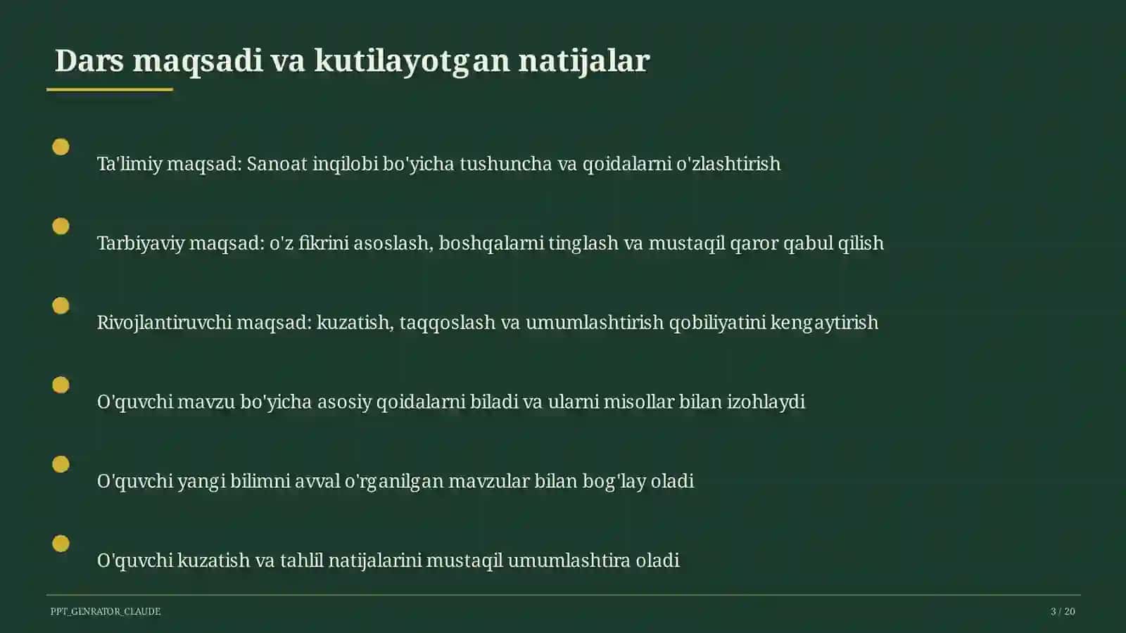 Sanoat inqilobi (9-sinf) 3